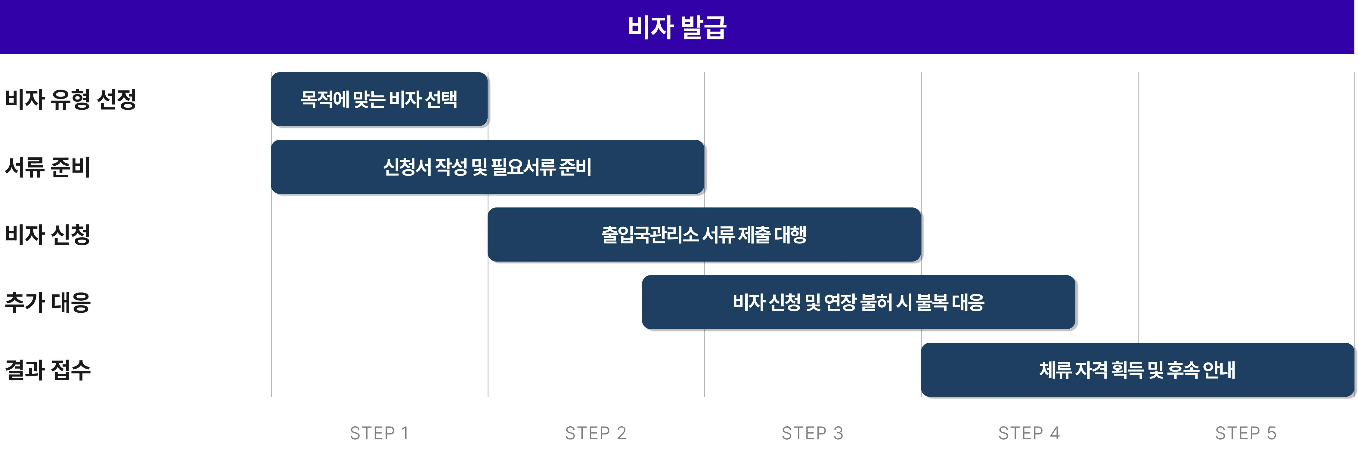진행절차-비자발급